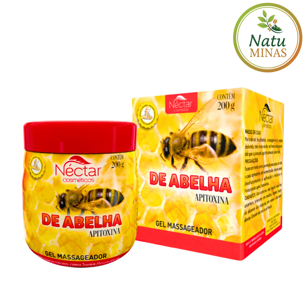 Kit 3 Unidades | Gel Massageador Abelha Néctar Co