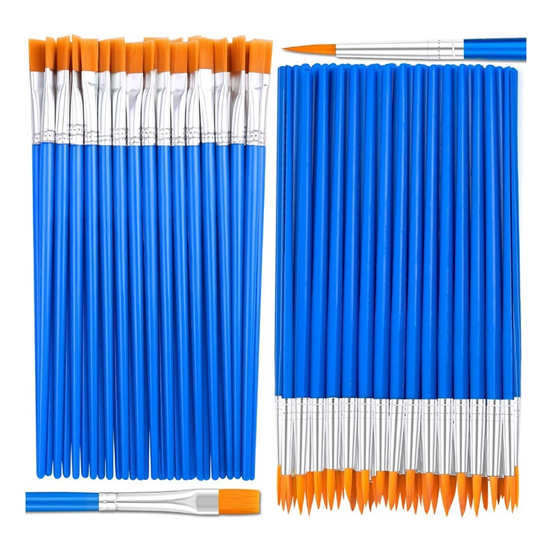 Conjunto De Pincéis De Pintura Profissional (50 U