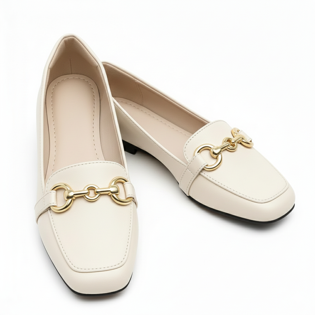 Sapatilha Feminina Mocassim Bico Quadrado – 