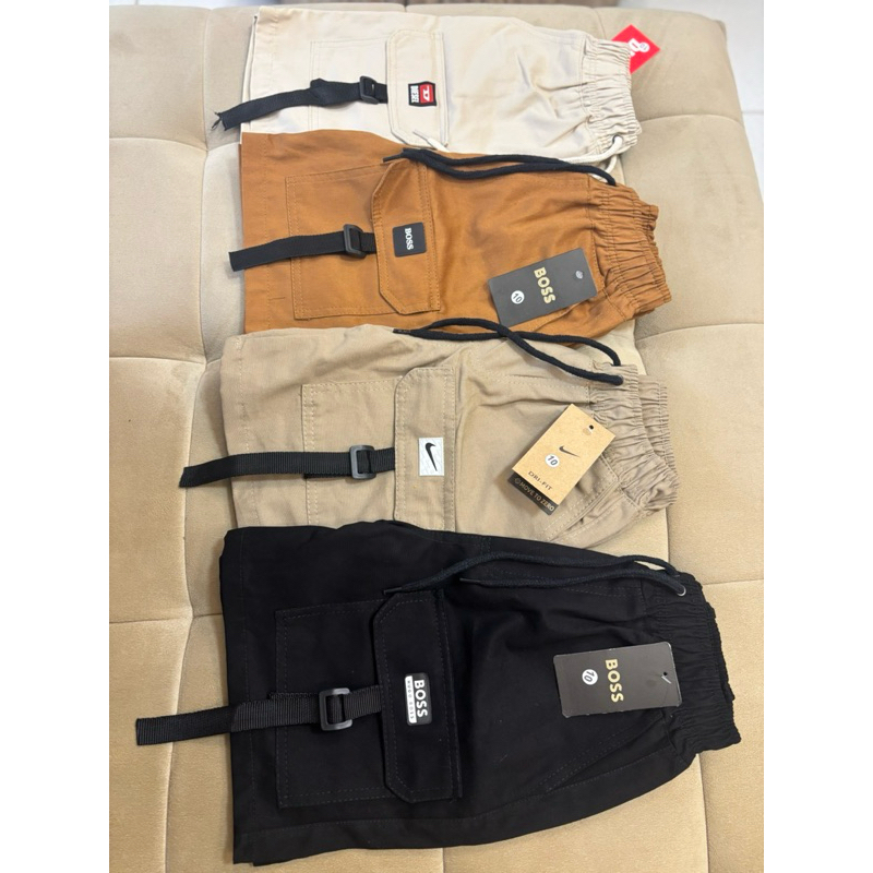 SHORT BERMUDA CARGO COM FITA INFANTIL E JUVENIL ME