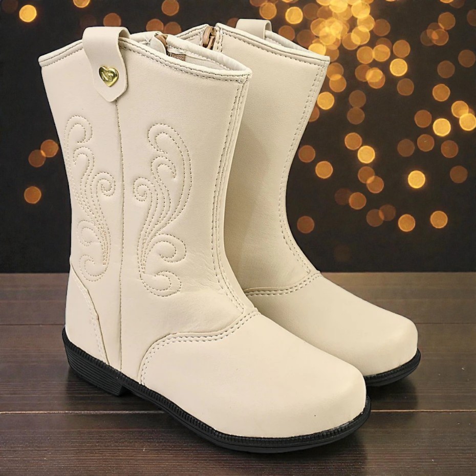 Bota Texana Country Confortável Feminina Infantil