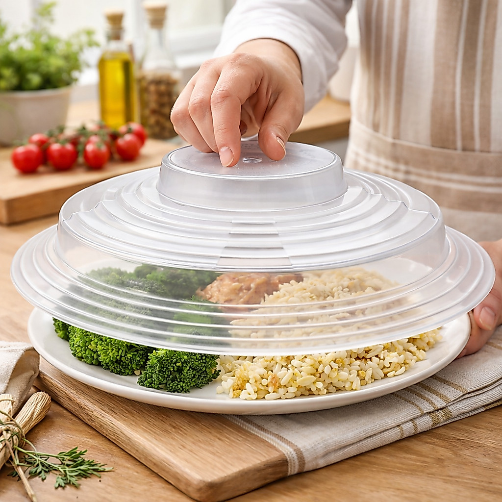 Tampa de Micro-ondas Protetora de Alimentos Livre 