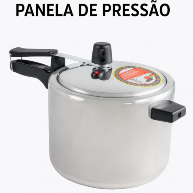 Panela de Pressão em Alumínio  Vários Tamanhos 