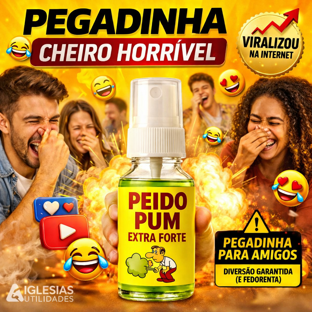 Perfume de Peido Spray de  Pum Pegadinha Super For