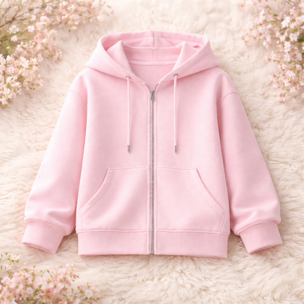 Blusa Moletom Infantil Com Bolso e Capuz Menino e
