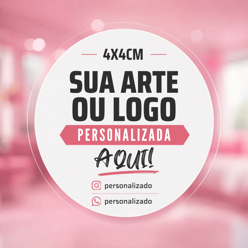 Adesivos Personalizados 4×4 cm – 1000 u