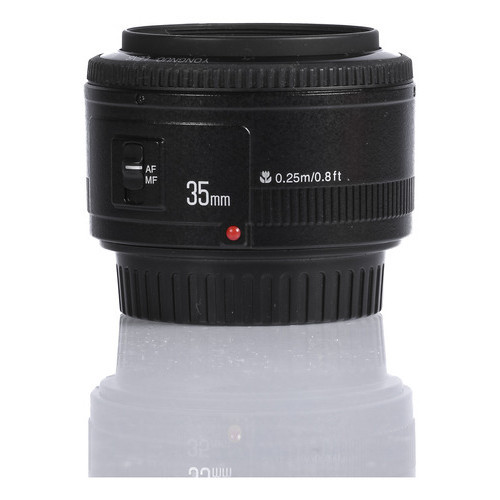Lente Yongnuo 35mm – Ef F/2 para Canon Nikon