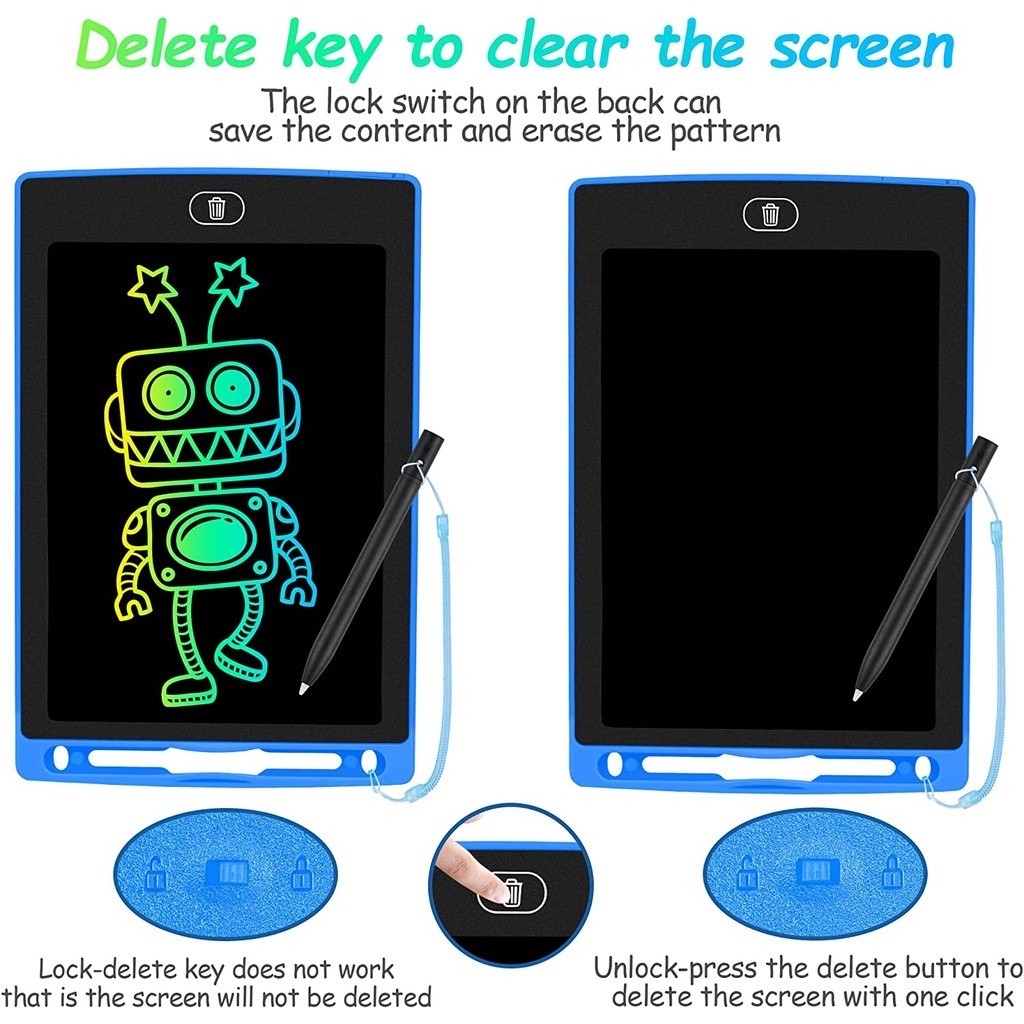 Lousa Magica Escrever Pintar e Desenhar Tablet De