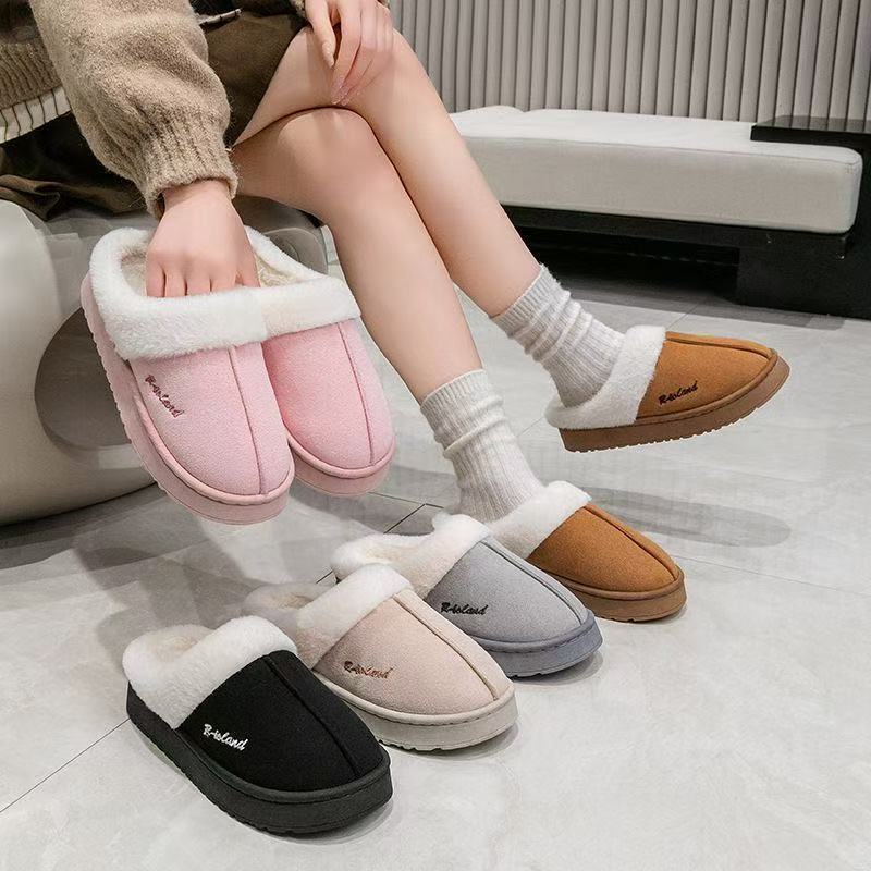 Pantufa Chinelo Pelúcia Inverno Adultos Solado Al