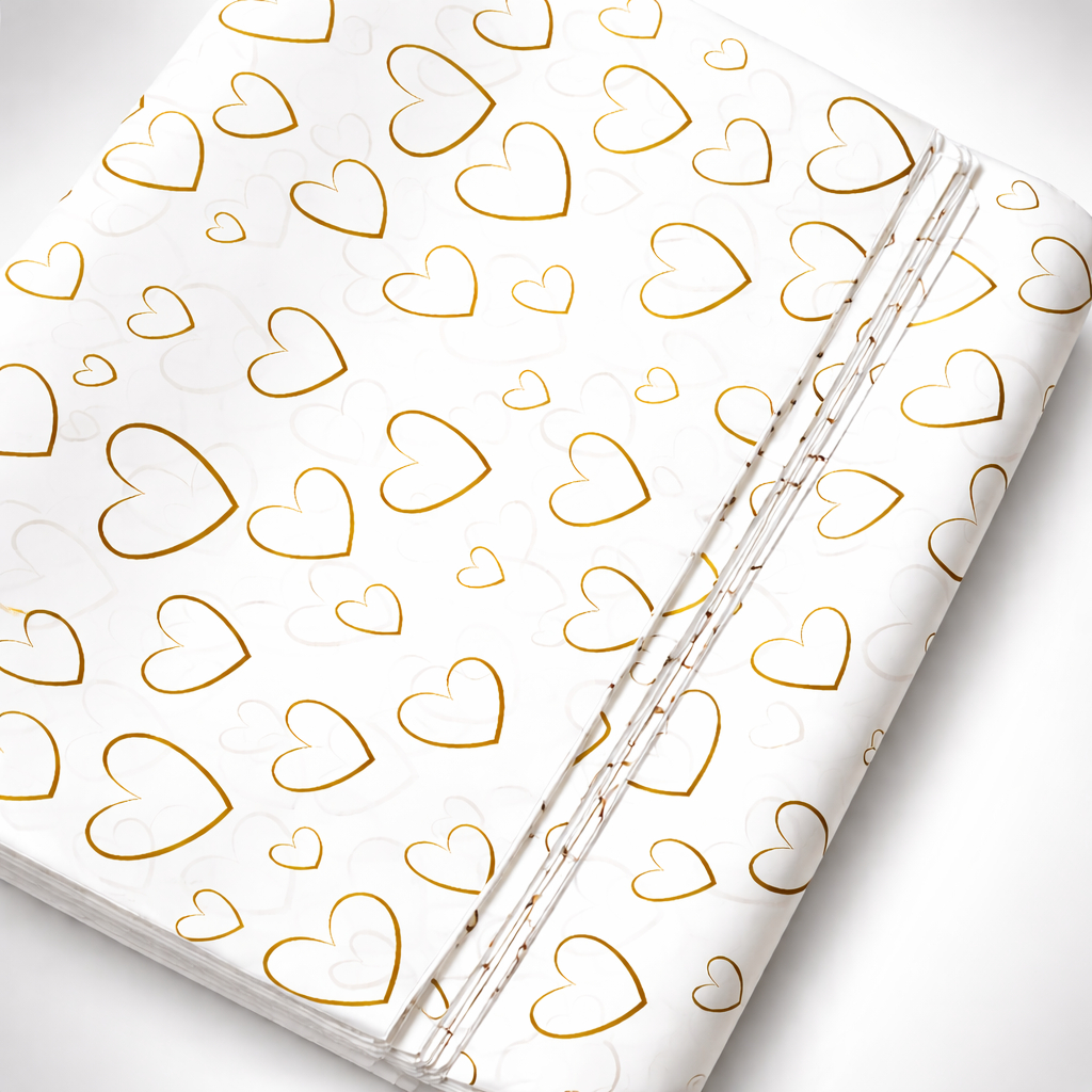 Kit Folhas Papel De Seda Premium 30x70cm Estampada