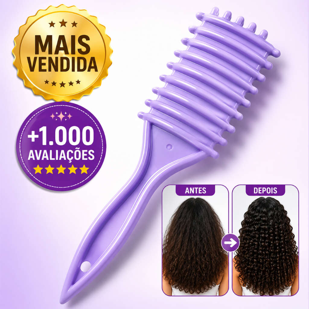 Escova Profissional Bounce Curl para Cabelos Cache