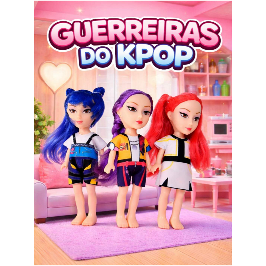 Boneca Guerreiras do K-pop Demon Hunters Rumi Mira
