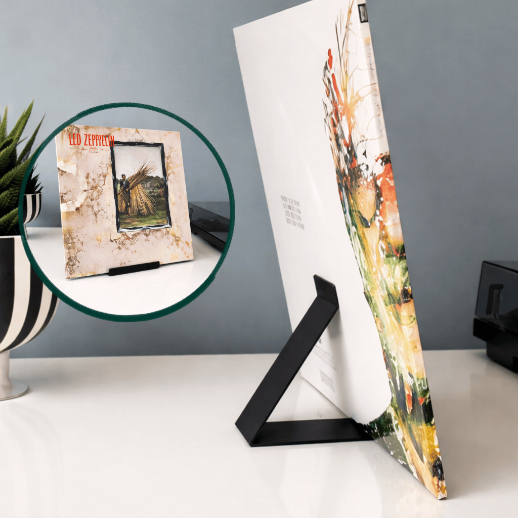 Suporte para Disco de Vinil LP Decorativo Premium 