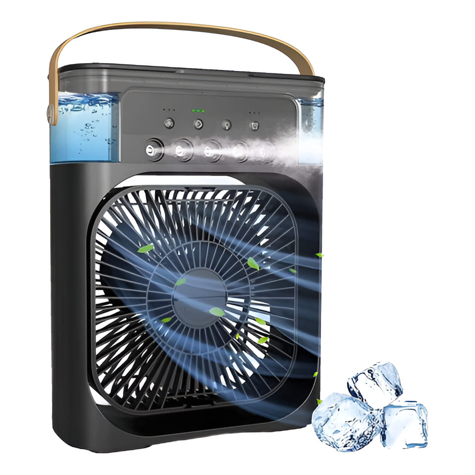 Ventilador Climatizador Umidificador Portátil USB