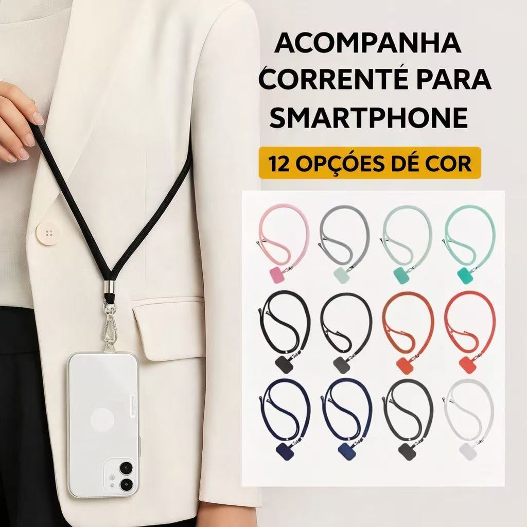 Cordão De Telefone Ajustável  Alça Crossbody Re