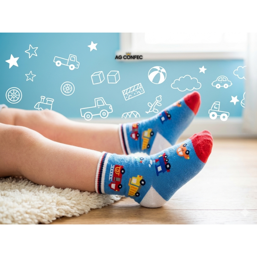 3 / 6 / 9 / 12 /15 / 18 / 24 Pares De Meias Infant