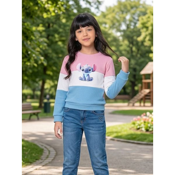 Blusa Infantil Unisex Novidade Manga Longa Novidad