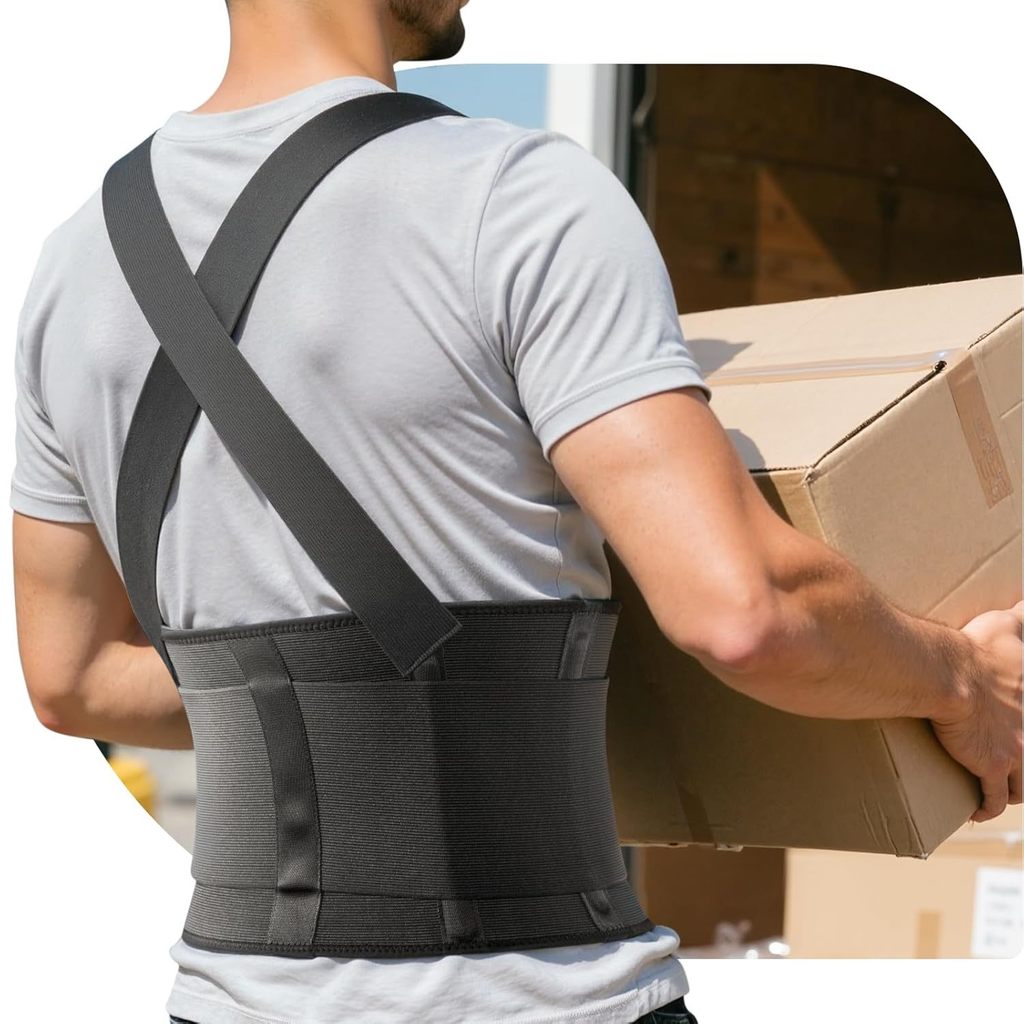 Cinta Ergonomica Proteção Para Coluna Ideal Para
