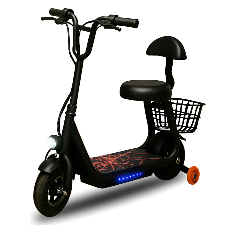 Patinete Elétrico Infantil Com Banco Assento de 3