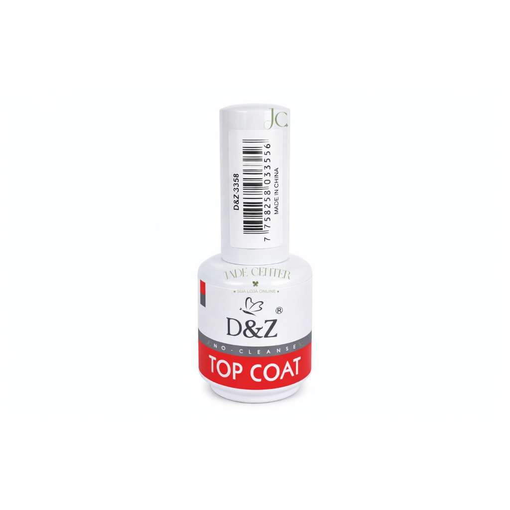 Top Coat DEZ Selante Profisional 15ml Finalizador 