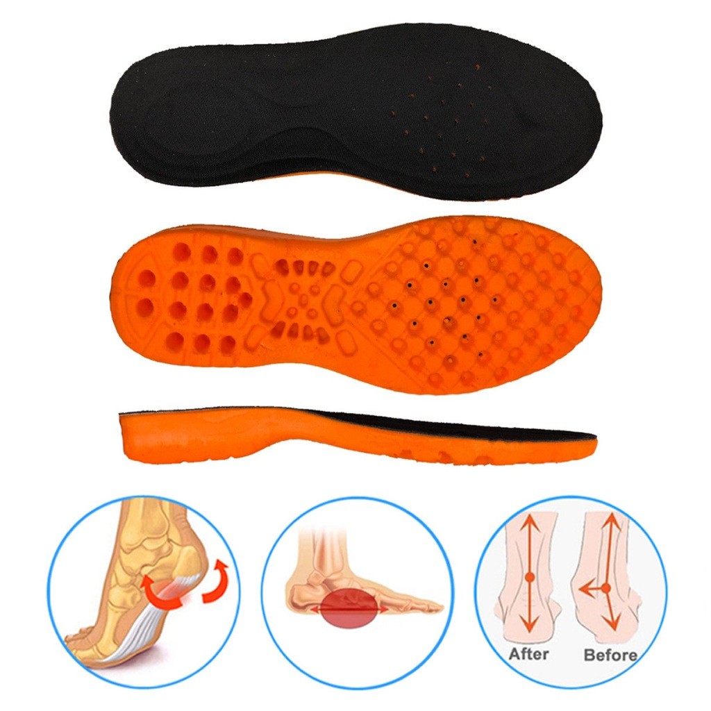 Palmilha Ortopédica silicone gel alívio de dores