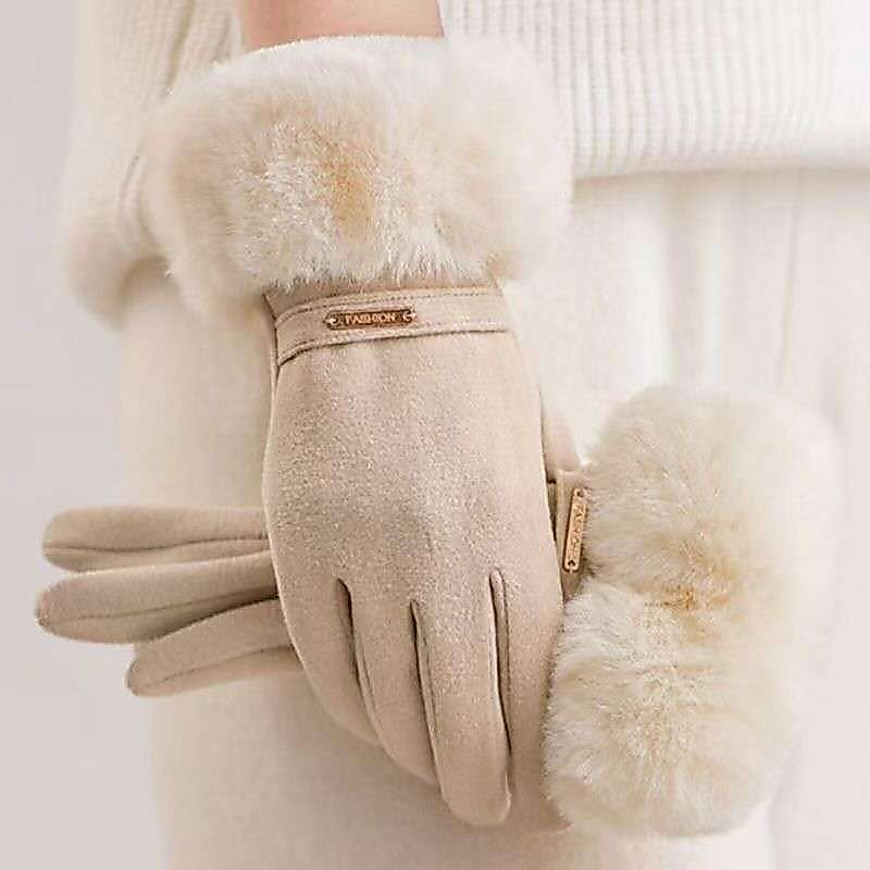 2026 novas luvas femininas de outono e inverno de 