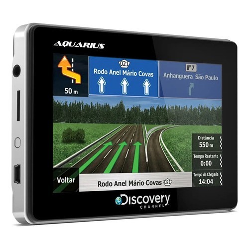 GPS Portátil Aquarius Discovery c/ radar 4.3 Com