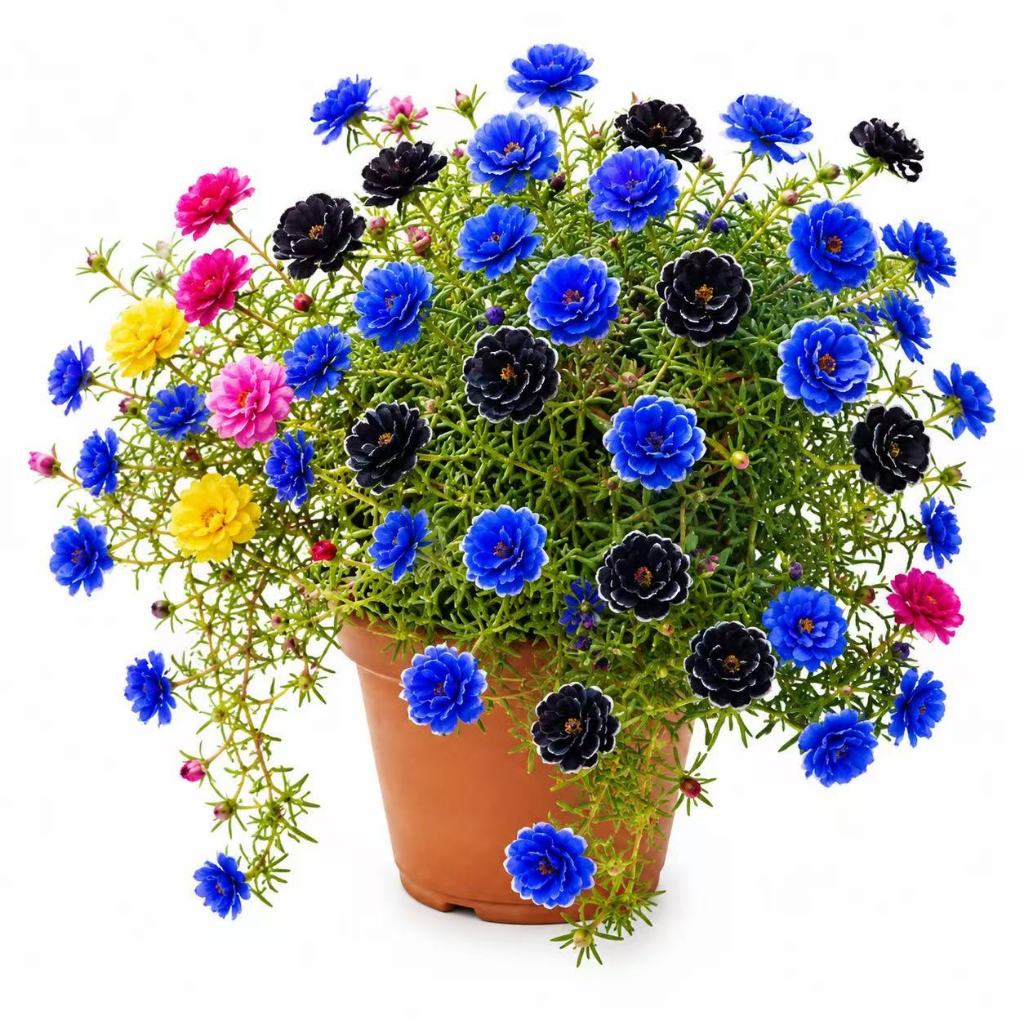 pacote Sementes de Portulaca Azul Sortida (Onze-Ho