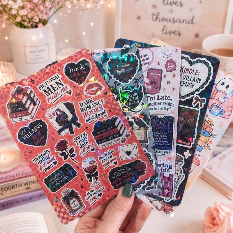 Kindle Card Insert Holográfico para capa transpar