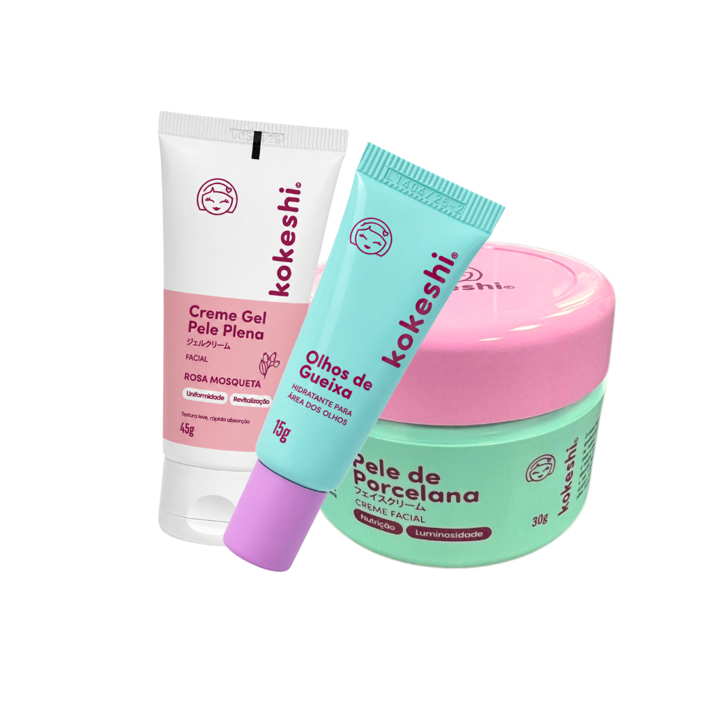 Kit Hidratação Pele de Porcelana + Olhos de Guei