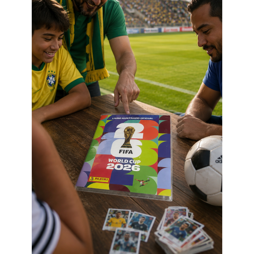 Capa Protetora Álbum Da Copa Do Mundo World Cup 2