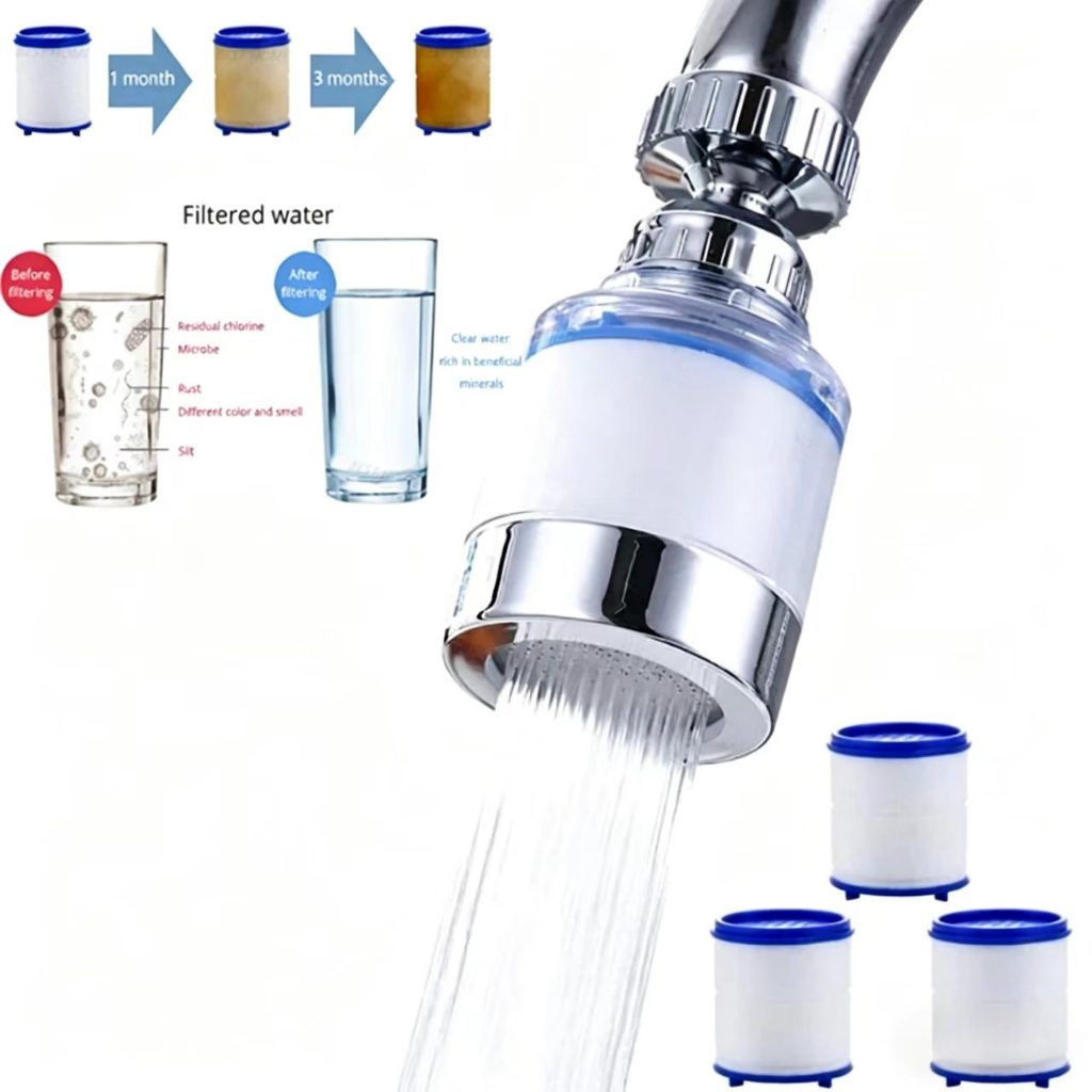 Filtro De Água Da Torneira Remover Cloro Metais P
