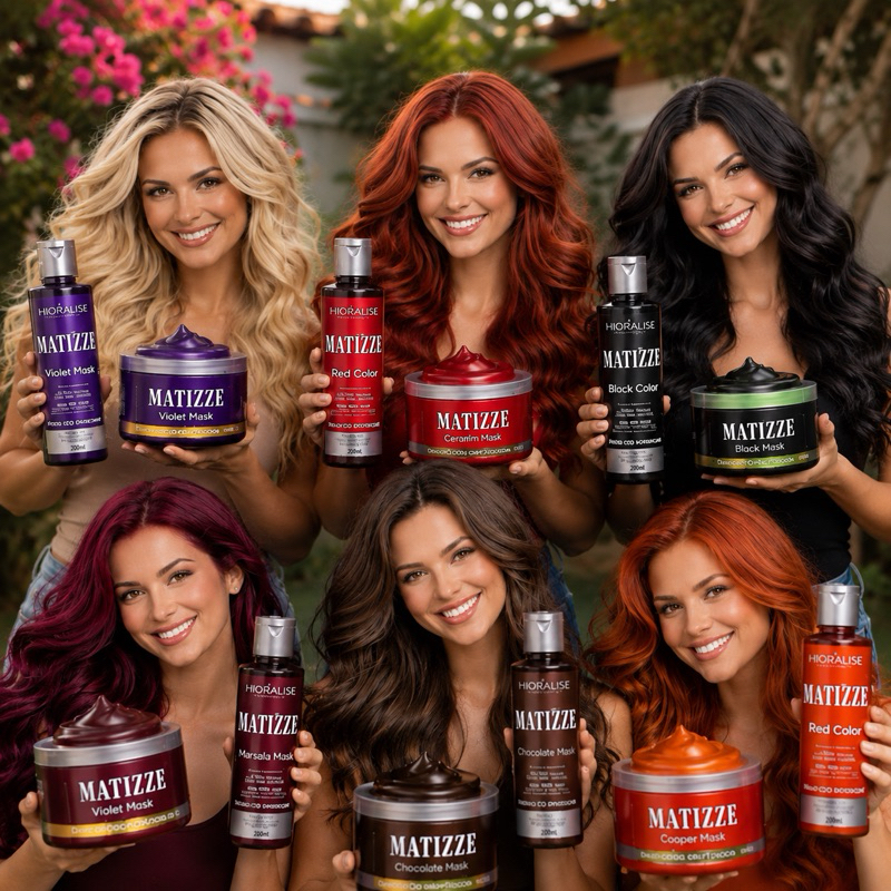 KIT SHAMPOO + CREME TONALIZANTE MATIZZE Sem Amôni