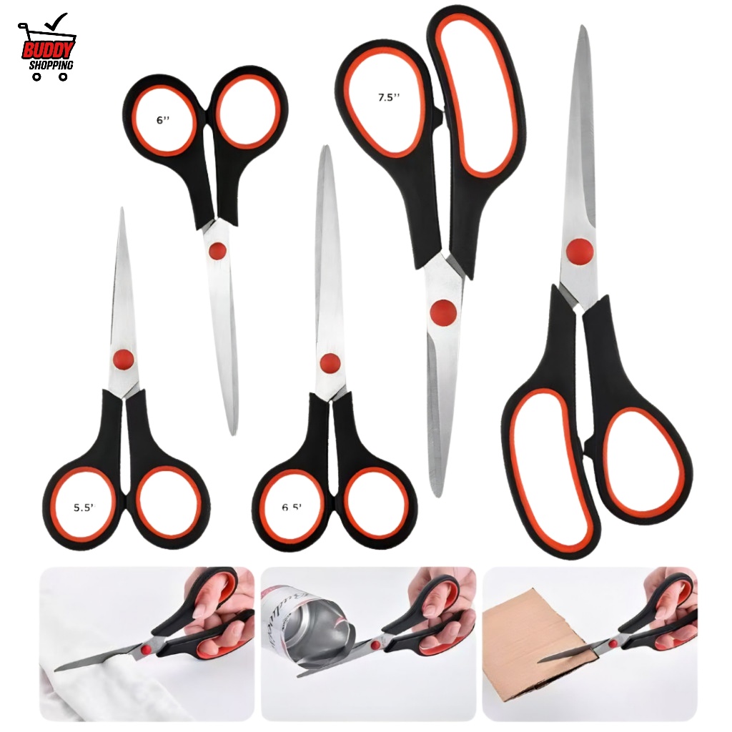Kit 5 Tesouras Costura Profissional Super Afiadas 