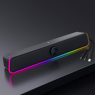 Caixas De Som Pc Gamer Soundbar Para Computador No