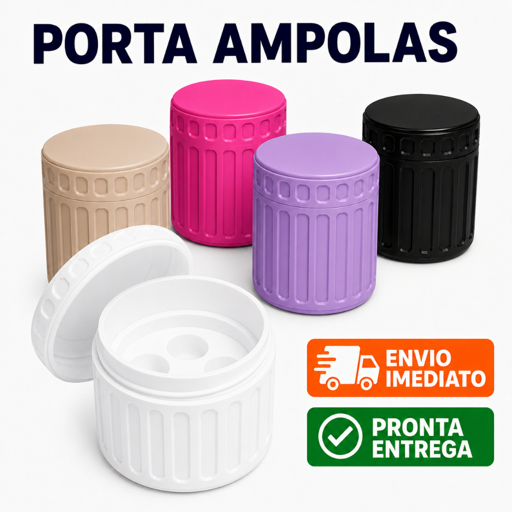 Porta Ampolas 3ml 4 Unidades Estojo Organizador R�
