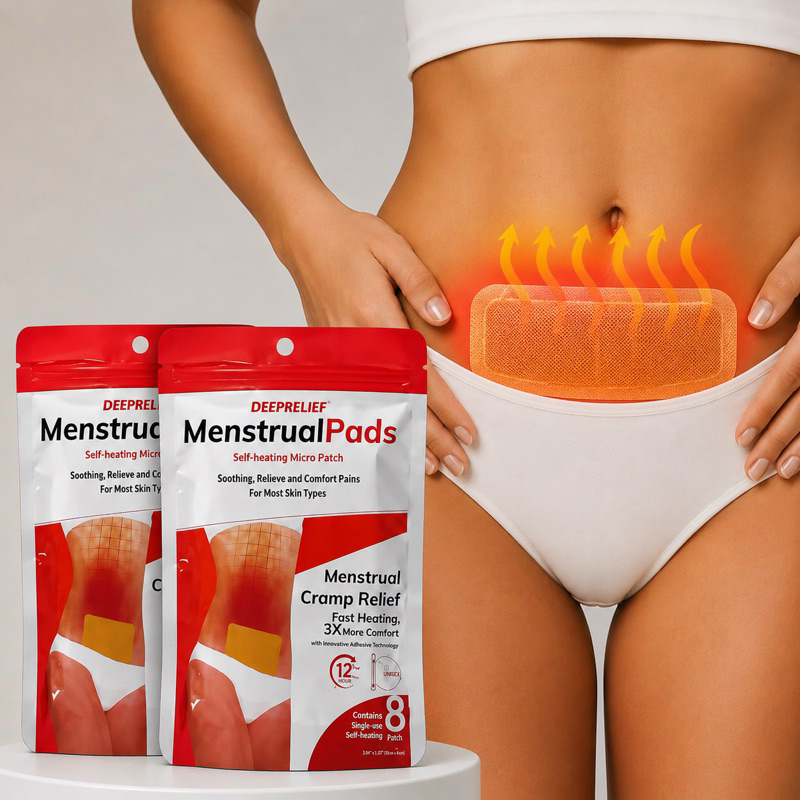 Adesivo Térmico Menstrual Alívio para Cólicas P