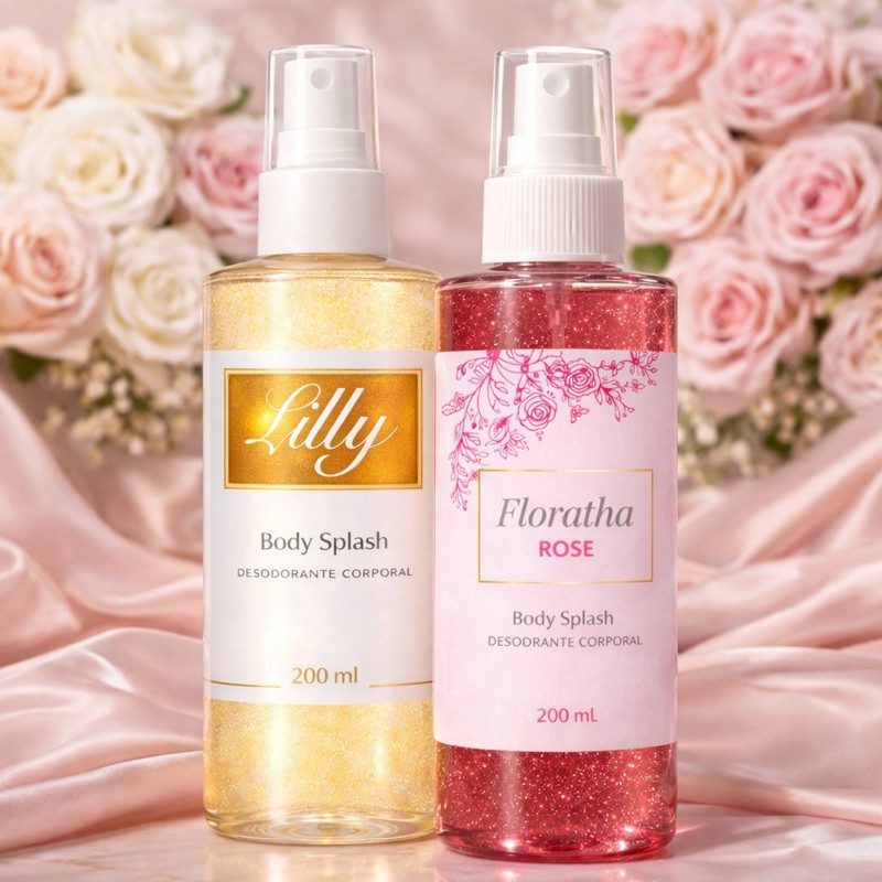 Body Splash Encanto Lily + Florata Rose Feminino 2