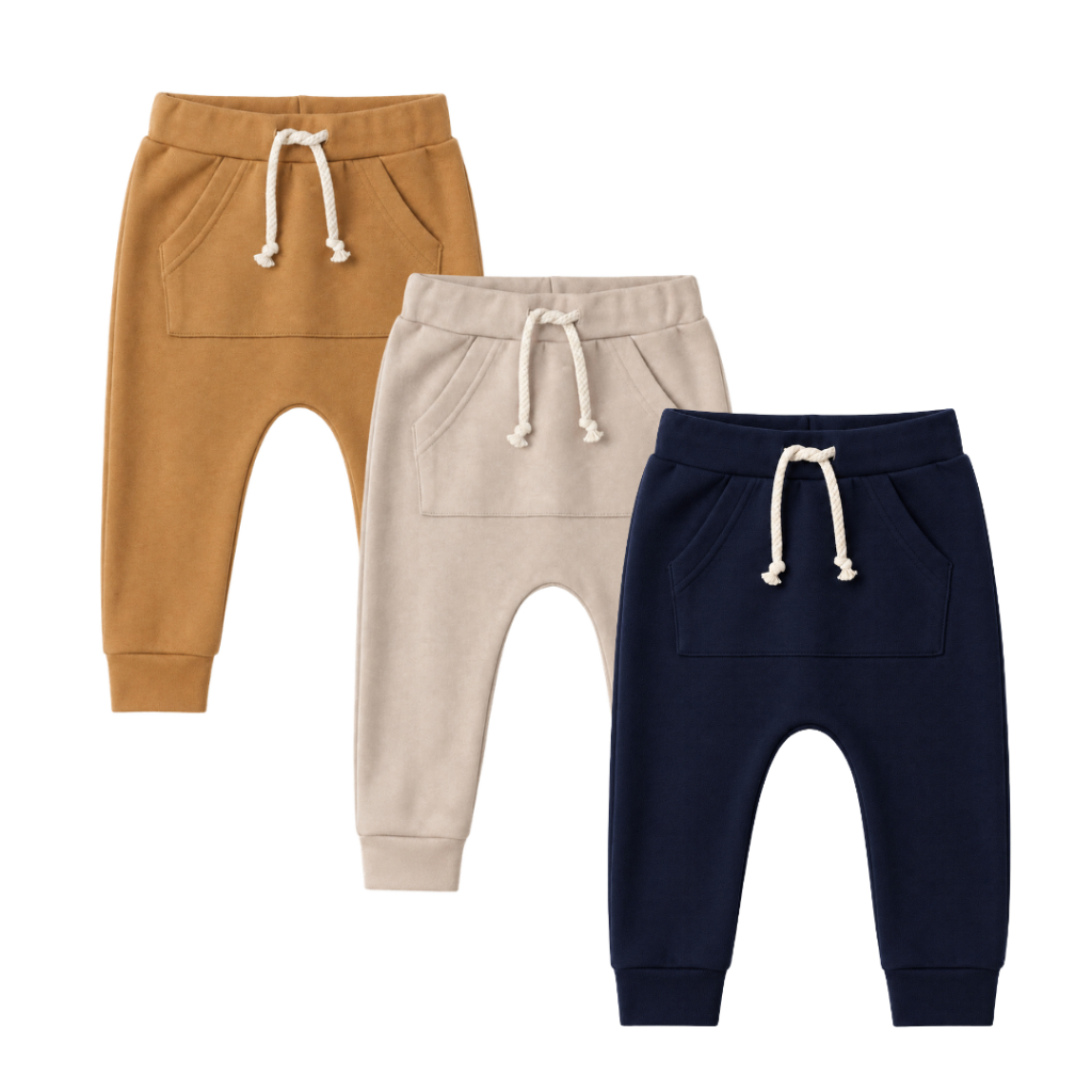 Calça Saruel de Bebê Menino Maternidade Enxoval 