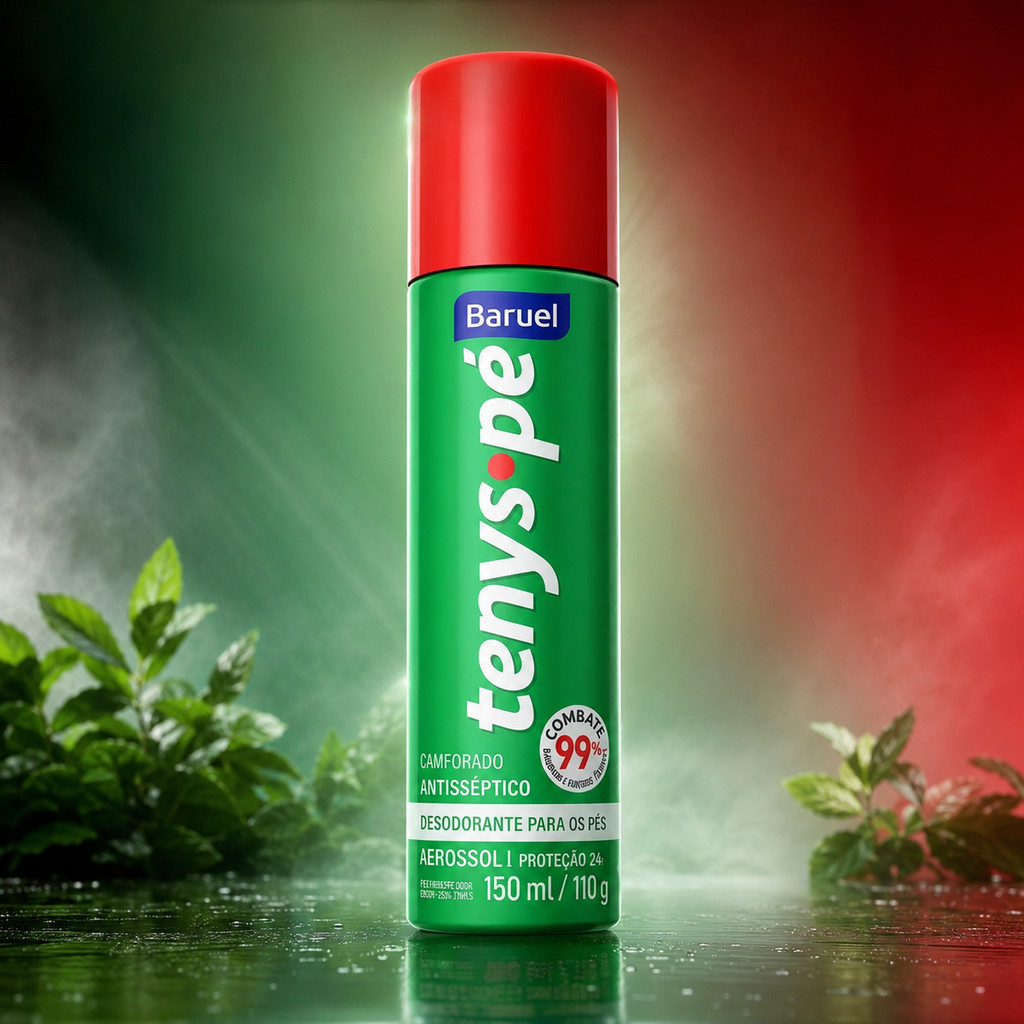 DESODORANTE PARA OS PÉS TENYS P BARUEL AEROSOL JA
