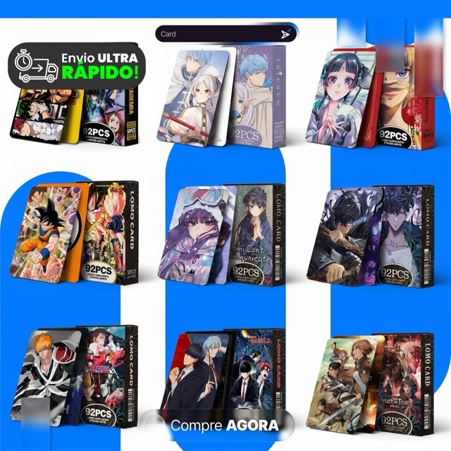60pcs/box com 32pcs adesivo Demon Slayer Frieren D