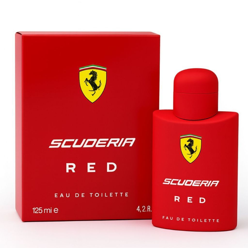 Kit até 02 Perfumes 100 Ml Ferrari Red + Black  k