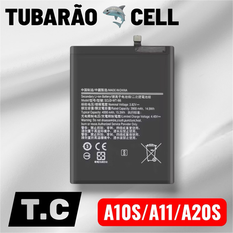 BAT COMPATIVEL A10S/A11/A20S (ORG) NOVA COM GARANT