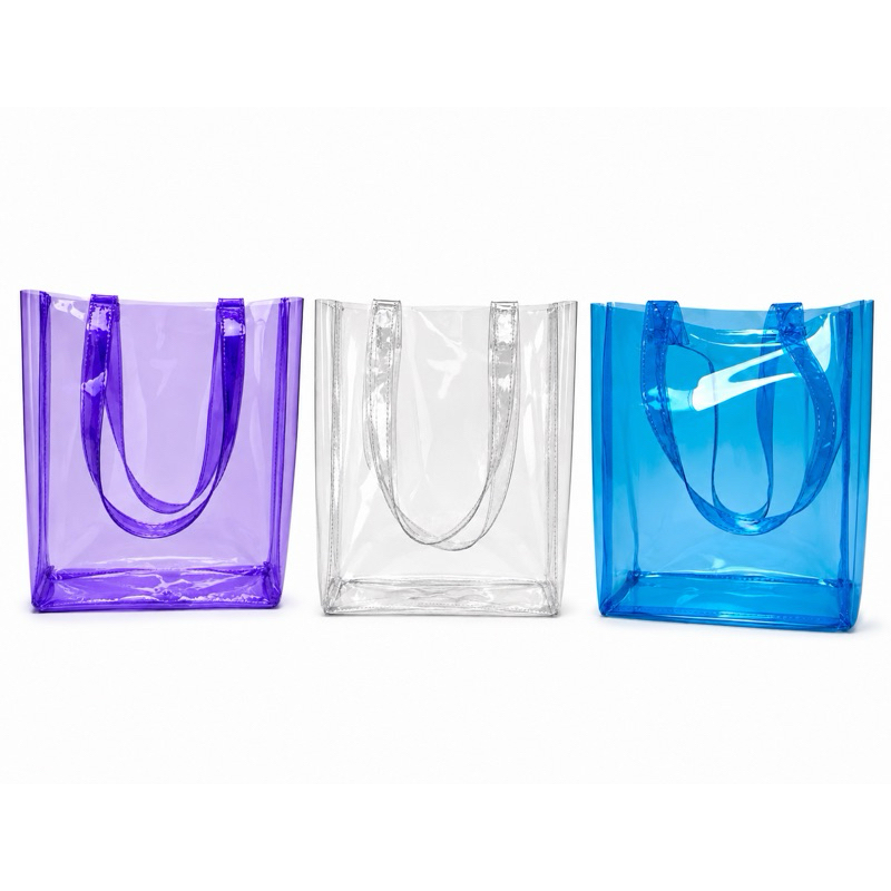 kit com 10 ecobag de cilicone pvc pra lembrancinha