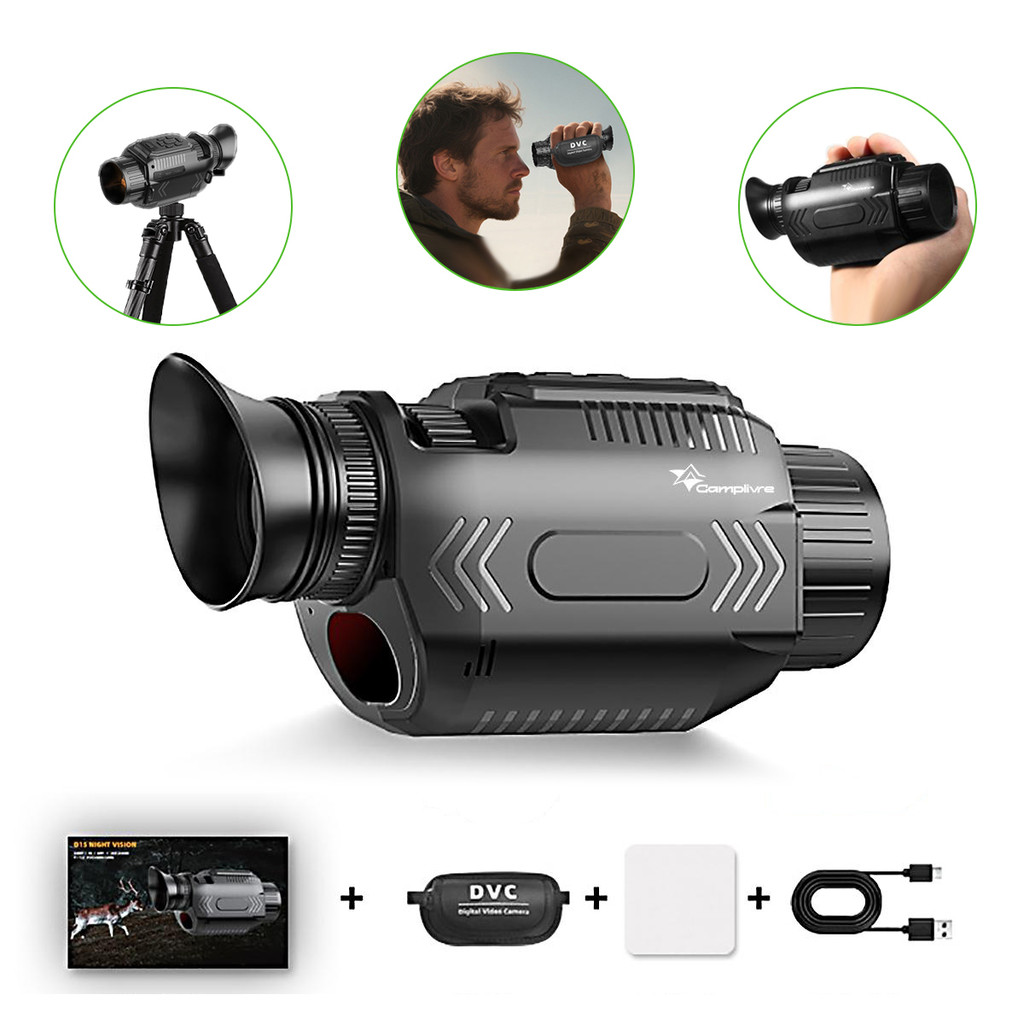 Monocular De Visão Noturna Infravermelho Digital 