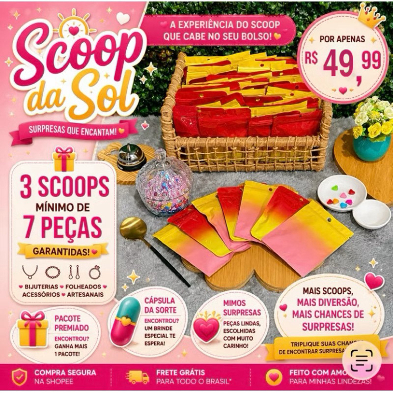 3 Scoops da Sol