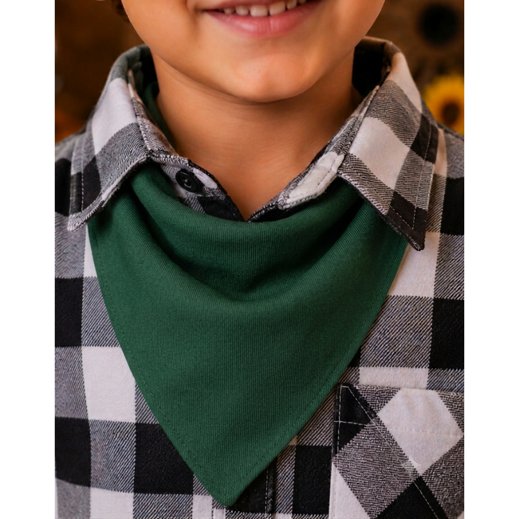 Lenço Caipira Infantil Bandana Junina Para Menino