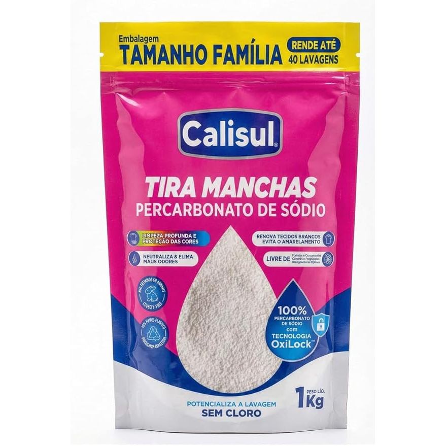 Percarbonato de Sódio Calisul 1kg