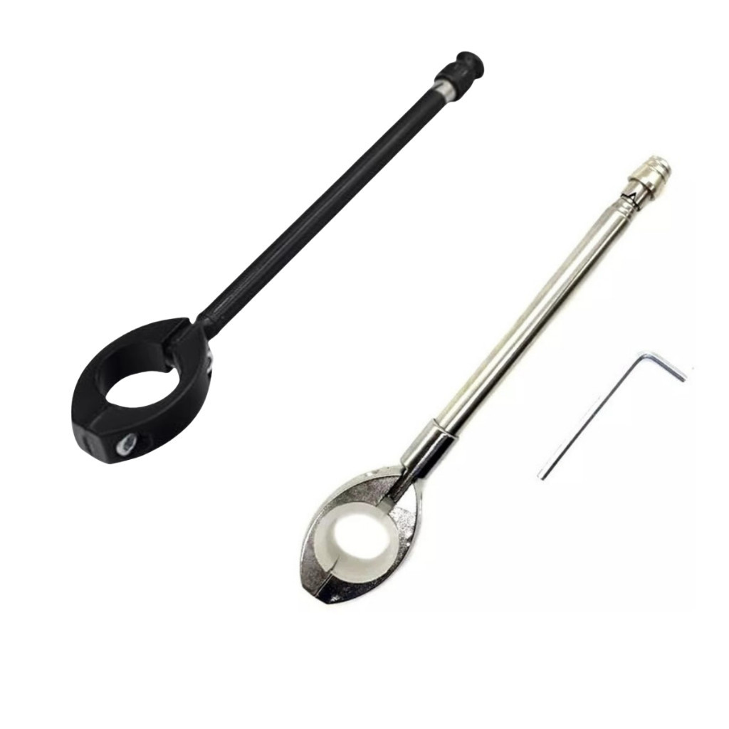 Antena Corta Pipa Moto Retrátil Anti Cerol Aço I