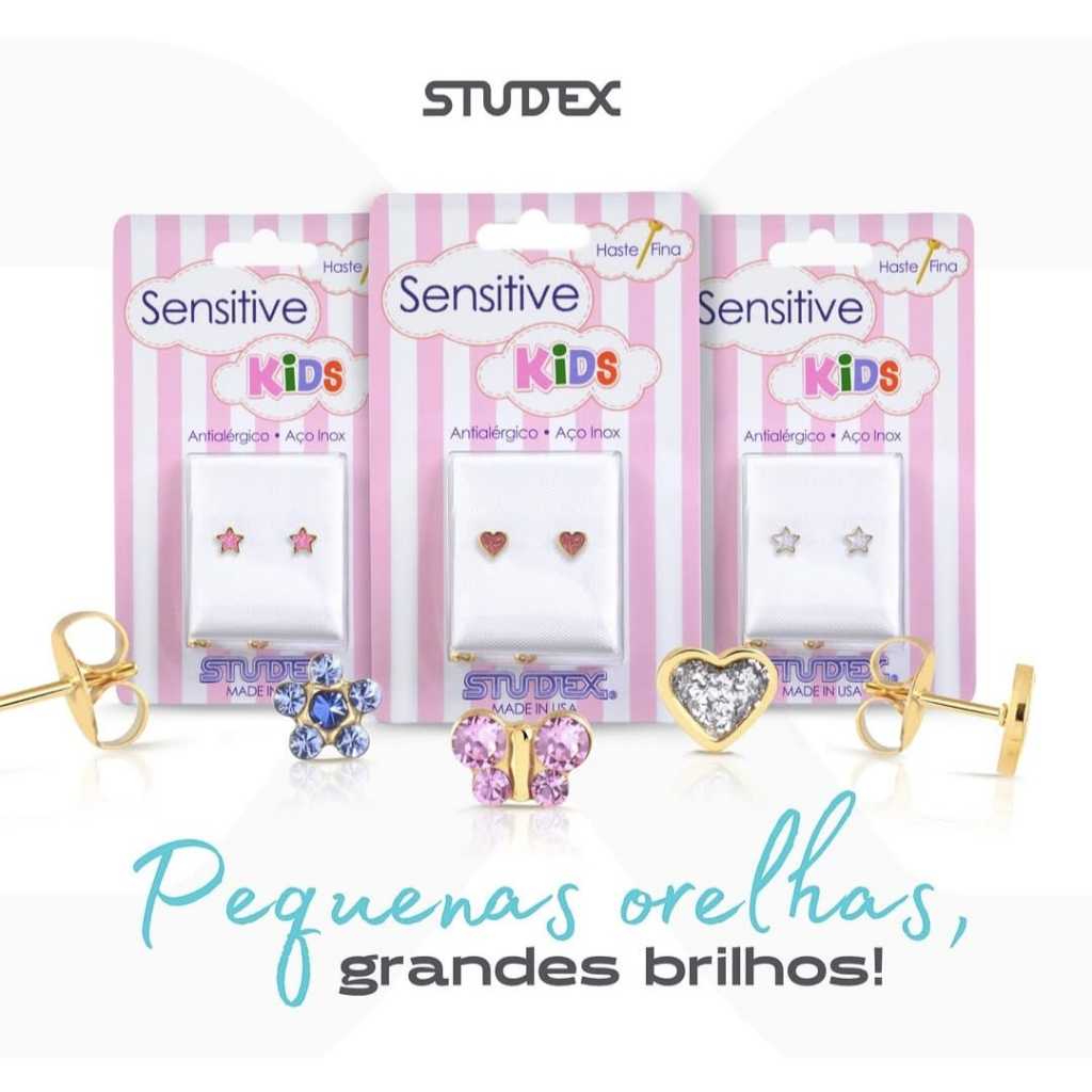 Brinco Studex Sensitive Kids Antialérgico Haste F